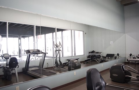Gyms available for maintaining health and athleticism at 99 Jasper in Edmonton, AB