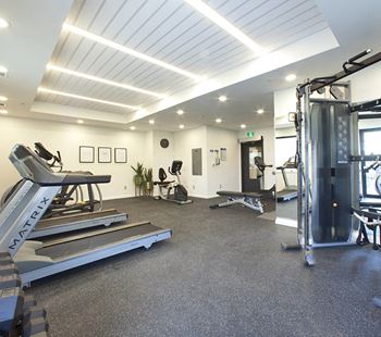 fitness facility at Watson Park Apartments in Guelph ON