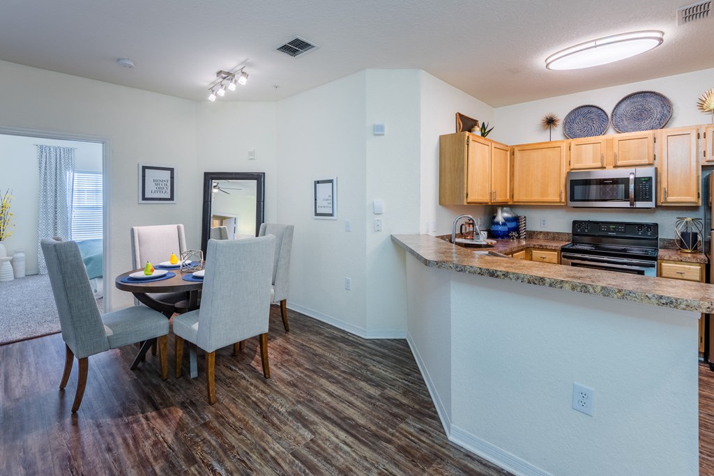 Dining Room and Kitchen