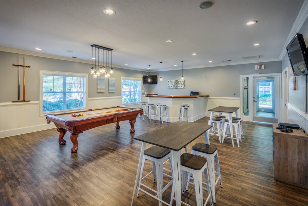 Clubhouse billiards pool table