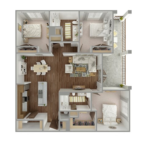 3500 Millenia Blvd 1-3 Beds Apartment for Rent - Photo Gallery 55