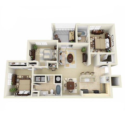 1001 Bear Island Road 1-3 Beds Apartment for Rent - Photo Gallery 34