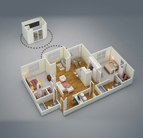 1600 Belle Point Drive 1-3 Beds Apartment for Rent - Photo Gallery 29