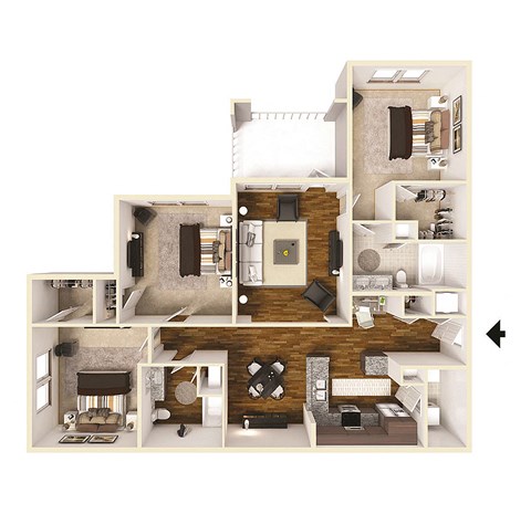 1600 Belle Point Drive 1-3 Beds Apartment for Rent - Photo Gallery 28