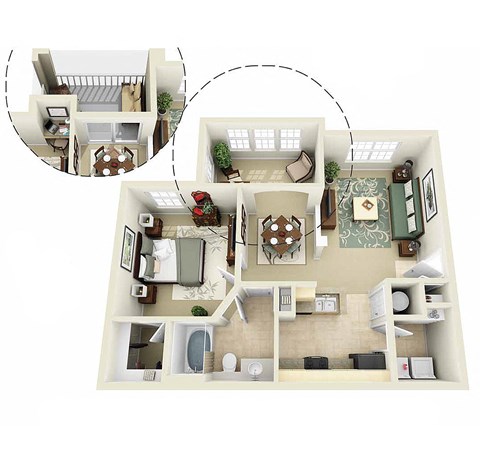 1001 Bear Island Road 1-3 Beds Apartment for Rent - Photo Gallery 31