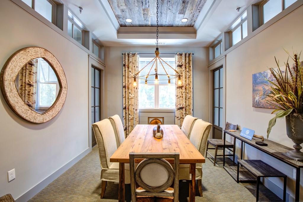 Clubhouse conference room