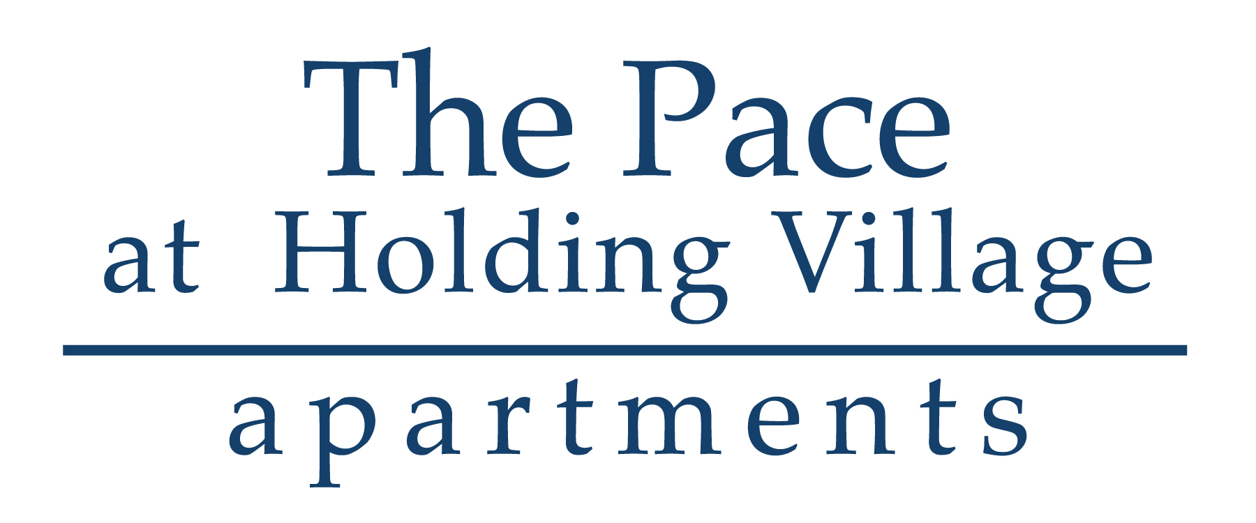 The Pace at Holding Village apartments logo.
