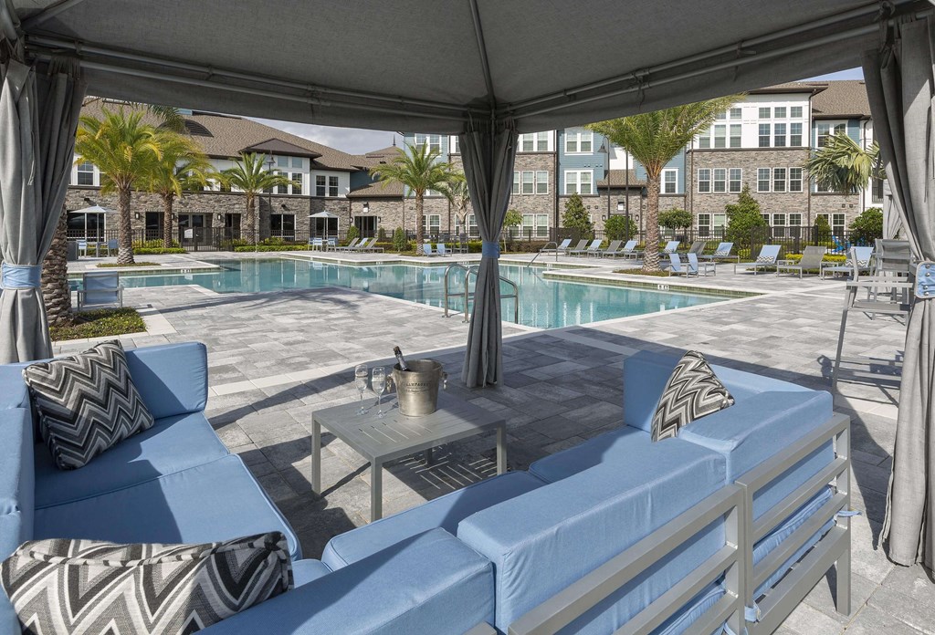Swimming Pool Deck Cabana