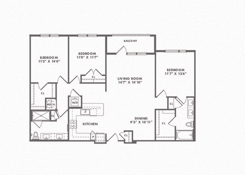 1331 W Morehead St Studio-3 Beds Apartment for Rent - Photo Gallery 69