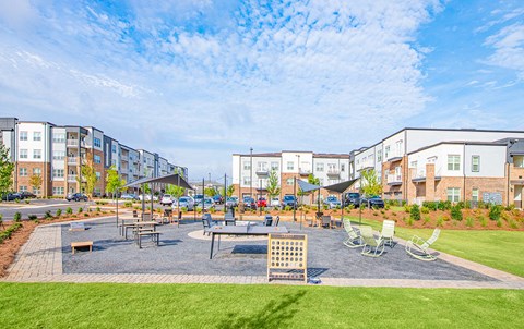 Fireside retreat outdoor lounge