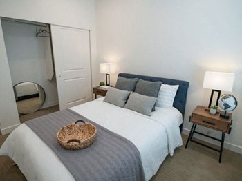 Large Bedroom at Foothill Lofts Apartments & Townhomes, Logan, Utah - Photo Gallery 7
