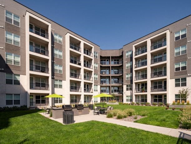 Courtyard View at Garden Lofts Affordable Apartments Downtown SLC UT