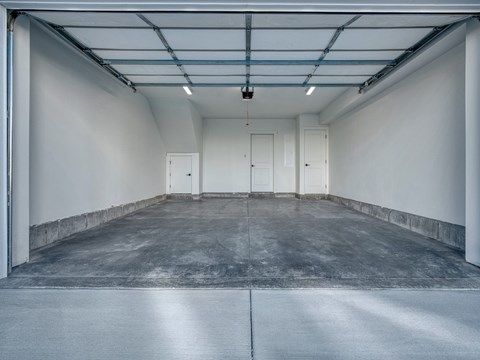2 Car Garage at The Amber