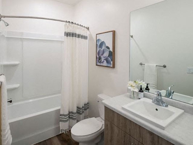 Spa Inspired Bathroom at Foothill Lofts Apartments & Townhomes, Utah, 84341