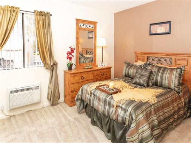 Spacious Bedroom With Comfortable Bed Spacious Bedroom With Comfortable Bed at Sands Apartments, Mesa