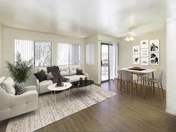 Modern Living Room Modern Living Room at Rio Seco Apartments, Arizona, 85746 - Photo Gallery 4