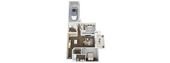 Amara 2 Bed 2 Bath DG at Amara Apartments,Midvale,UT,84047