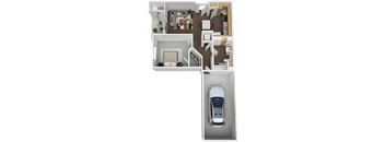 1 Bedroom Apartment with Garage at Amara Apartments,Midvale,UT