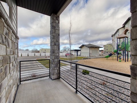 Apartment Patio at The Atlas