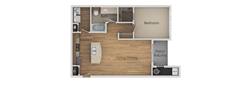A1 1Bed_1Bath at Avena Apartments, Colorado, 80233