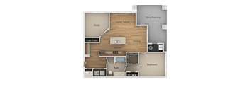 A3 2Bed_1Bath at Avena Apartments, Thornton, CO