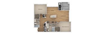 B2 2Bed_2Bath at Avena Apartments, Thornton, Colorado