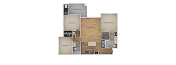 C1 3Bed_2Bath at Avena Apartments, Thornton