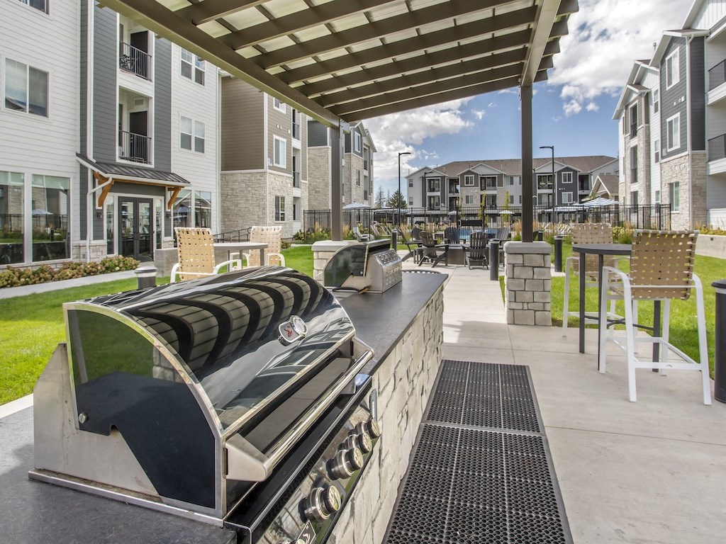 BBQ Area at The Sage Apartments