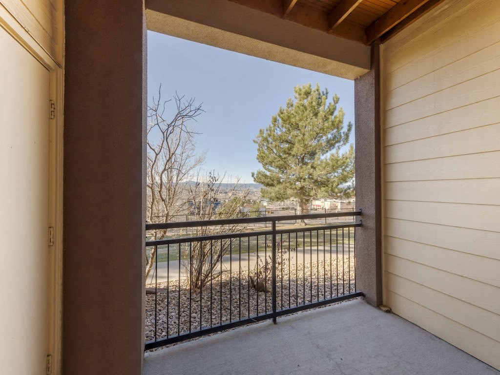 Balcony View at Echo Ridge