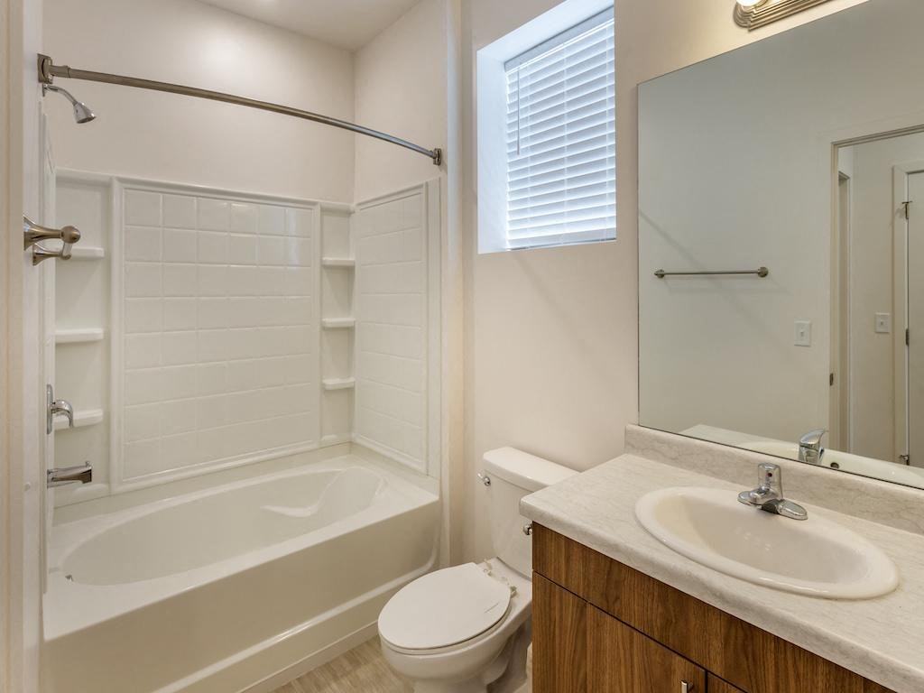 Large Bathroom with Soaking Tub at Meadows at Homestead Logan, UT 84321