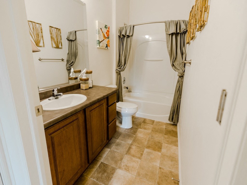 Bathroom with Bathtub at Falls at Riverwoods