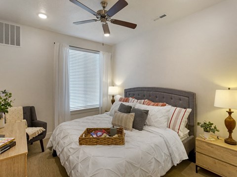 Gorgeous Bedroom at Matheson Apartments, Tremonton