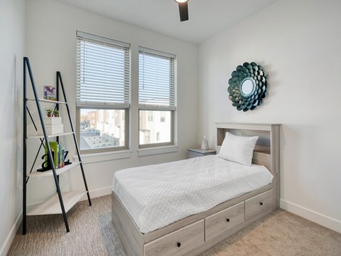 Bedroom with Natural Light at The Amber