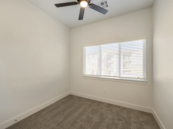 Secondary Bedroom with  Ceiling Fan  at Desert Sage Townhomes, Hurricane, UT - Photo Gallery 9