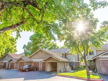 Attached Garages Attached Garages Available at Heron Pointe Apartments & Townhomes, Fresno, 93711 - Photo Gallery 4