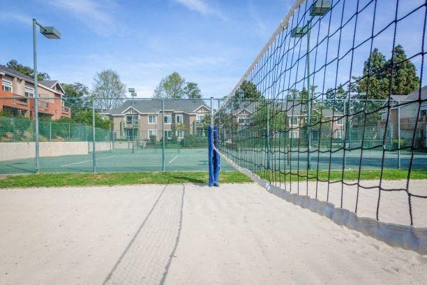 Sand Volleyball Court at Canyon Club Apartments, Oceanside, CA