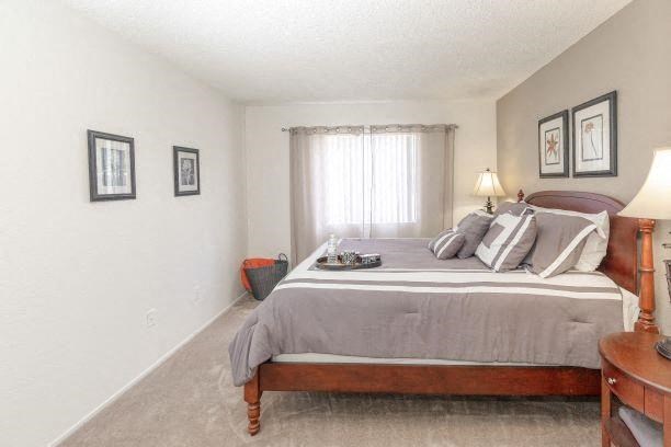 Large Comfortable Bedrooms at Bent Tree Apartments, California