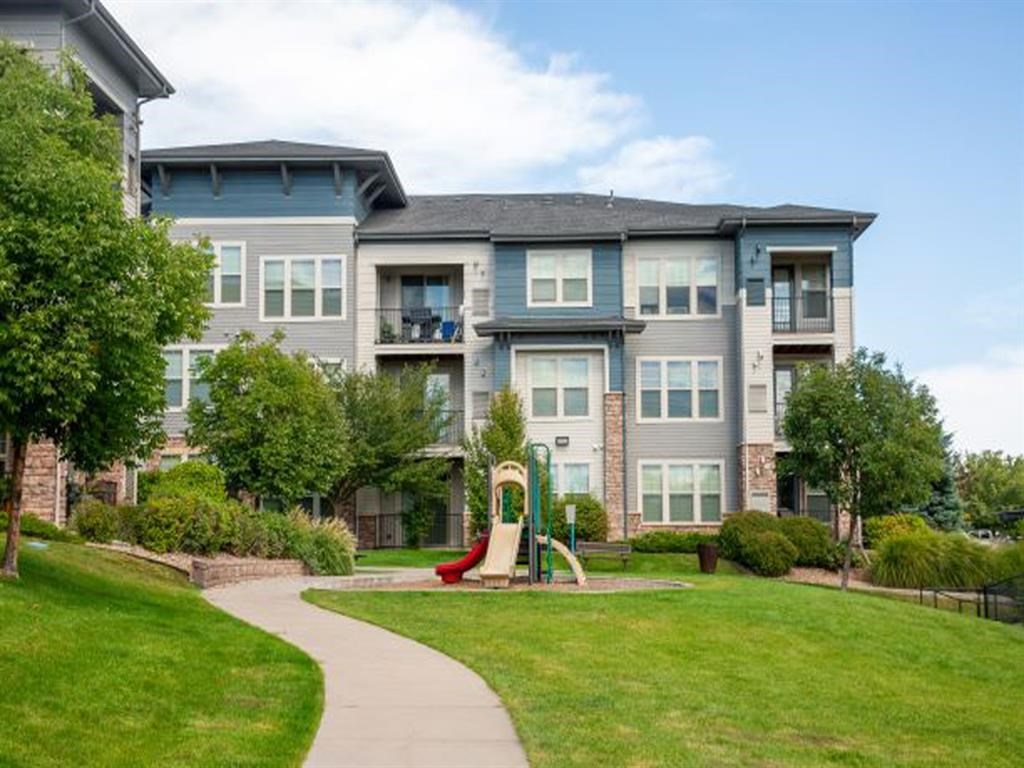 Green Space and Play Area at Avena Apartments, Thornton, CO