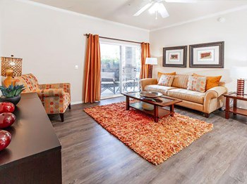 Contemporary Living Room Contemporary Living Room at Indigo Creek Apartments, Colorado, 80229 - Photo Gallery 5