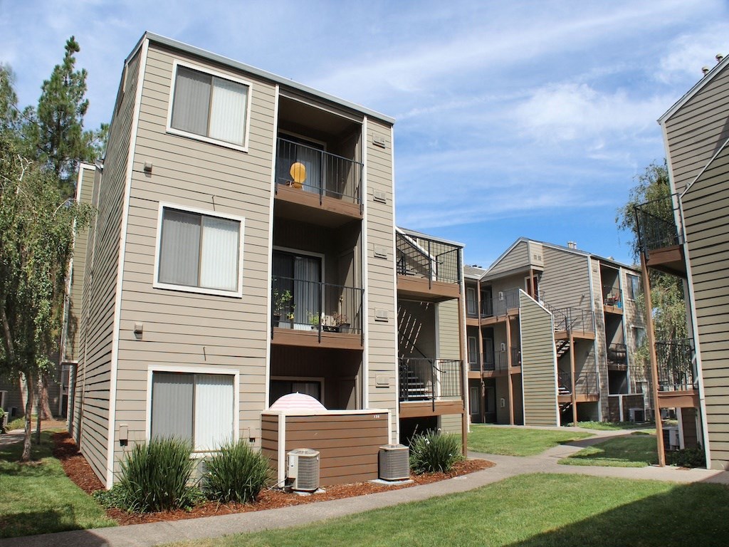 California Place Balconies on Apartments