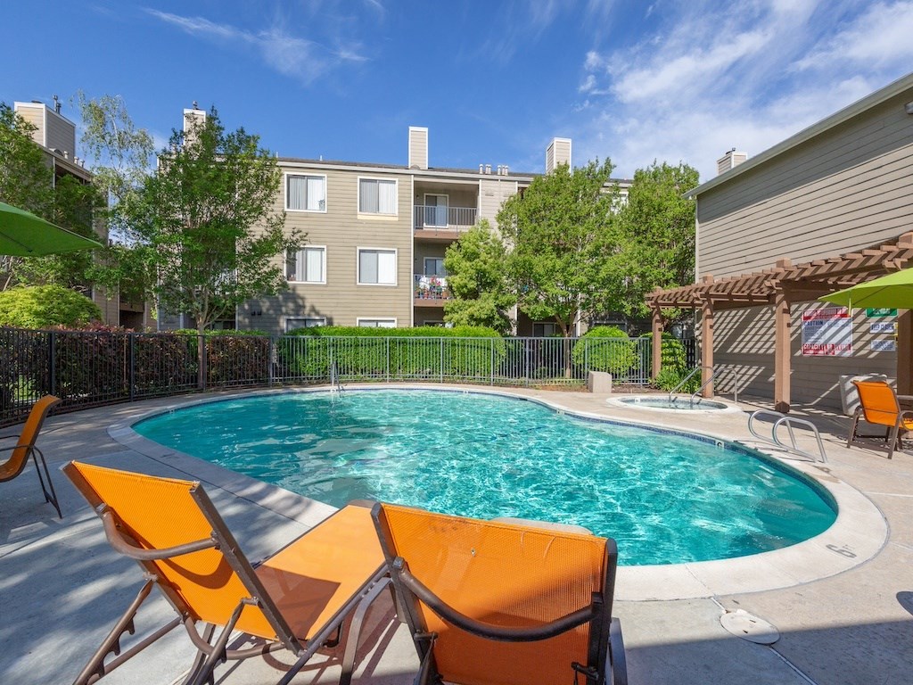 California Place Lounge Chairs by Pool