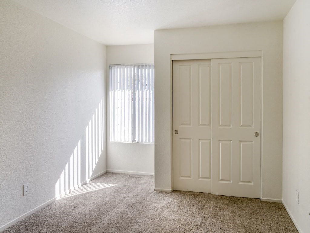 Closet in Bedroom at Edgewater Isle