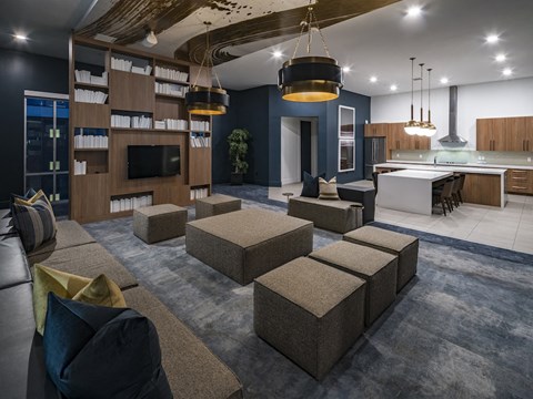 Clubhouse for Residents at Parc View Apartments and Townhomes Midvale, UT 84047