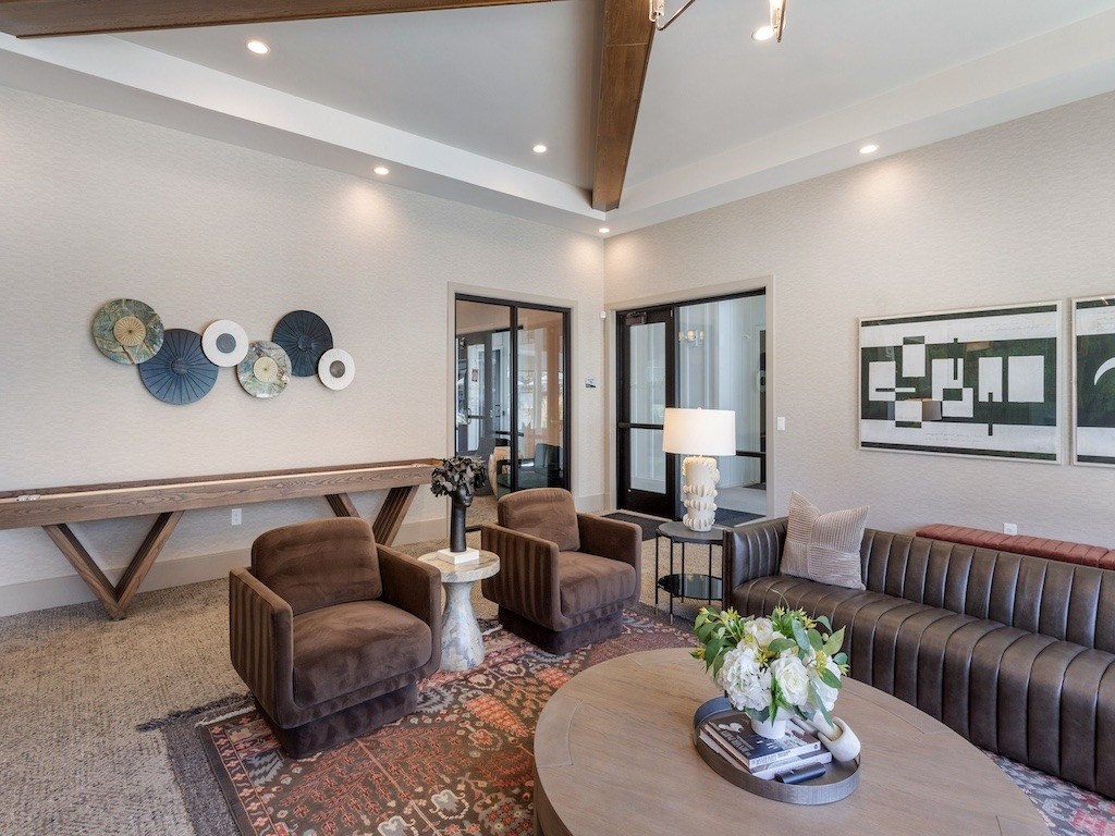 Comfy Chairs in Leasing Office at The Veridian