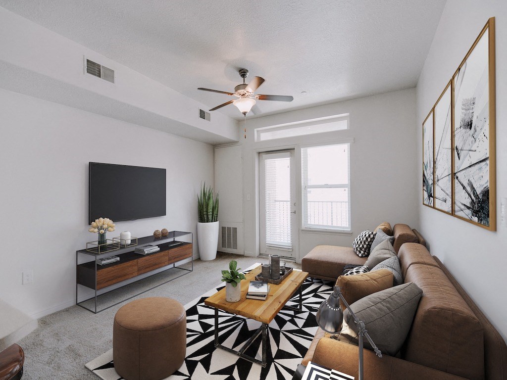 Comfy Living Room at Providence Place Apartments, Utah