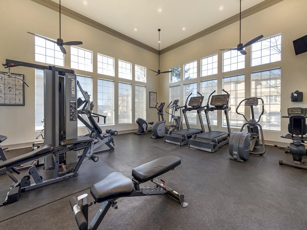 Cardio Machines In Gym at Echo Ridge
