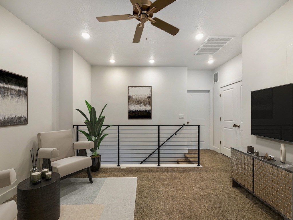 Upstairs Hangout at Desert Sage Townhomes Hurricane, UT 84737