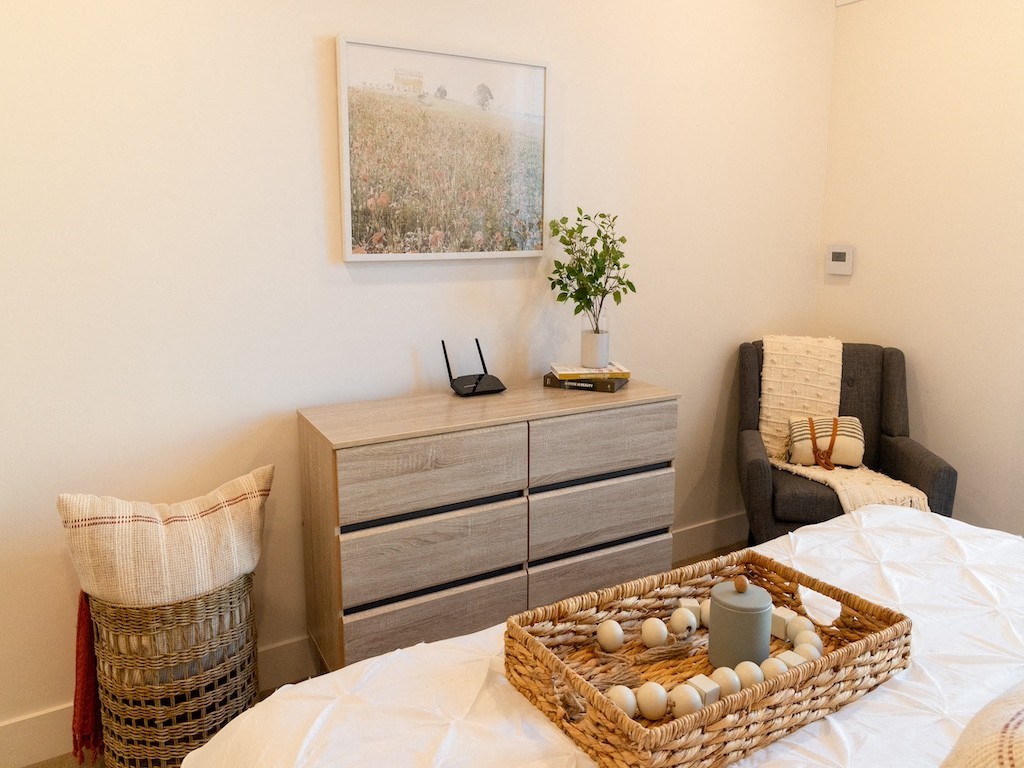 Decorations in Bedroom at The Veridian