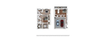 Desert Sage Three Bedroom Townhome at Desert Sage Townhomes, Hurricane, Utah