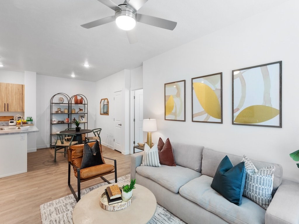 Dining and Living Room at The Veridian Dining and Living Room at The Veridian